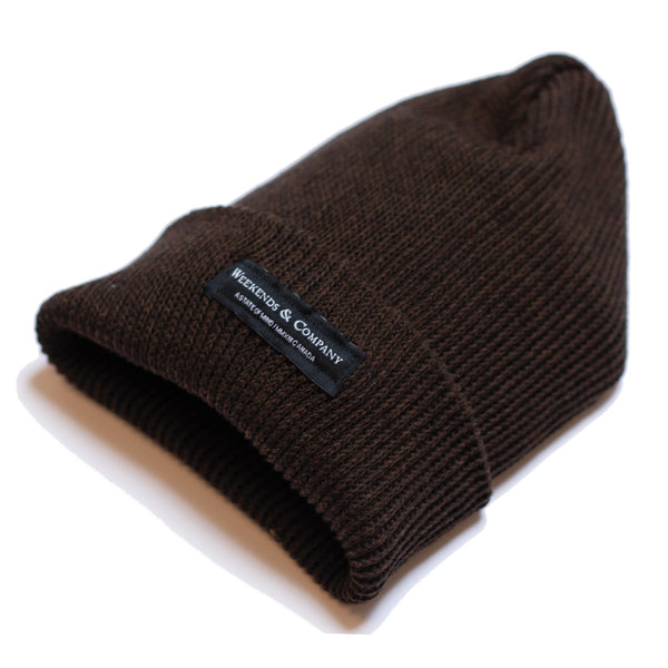 Weekends Beanie - Hickory
