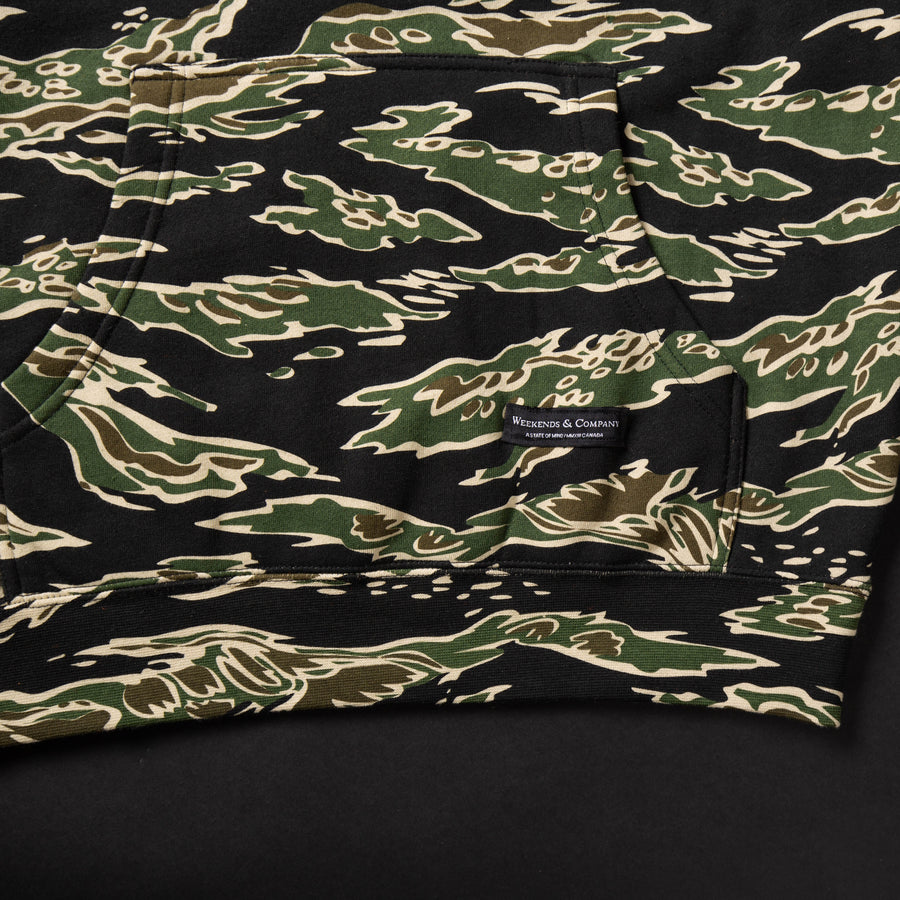 Monogram Hoodie - Tiger Camo