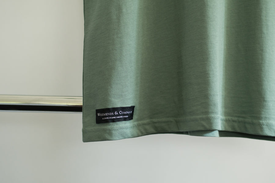 True North Strong Tee - Sage