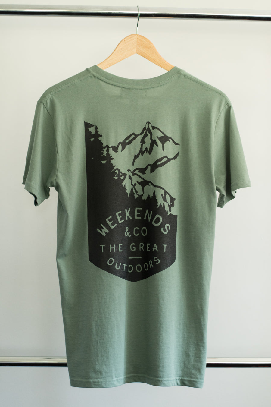 True North Strong Tee - Sage